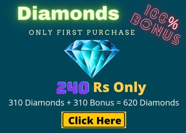 Top Up 310 Diamonds + 310 Bonus = 620 ????