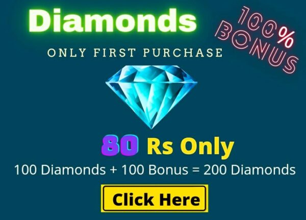 Top Up 100 Diamond + 100 Bonus = 200 ????