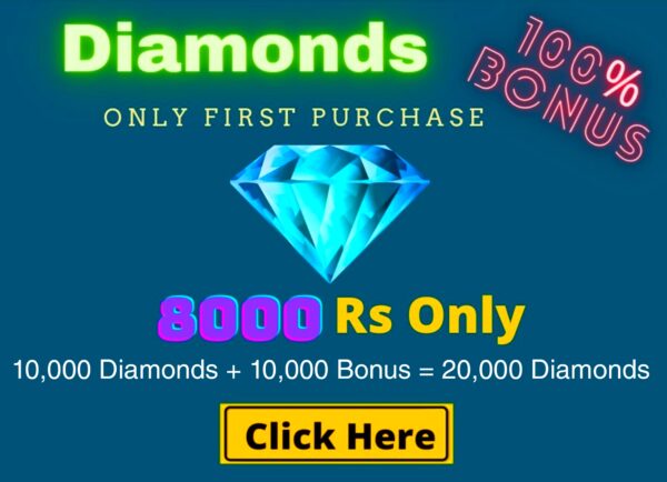 Top Up 10,000 Diamonds + 10,000 Bonus = 20,000 ????